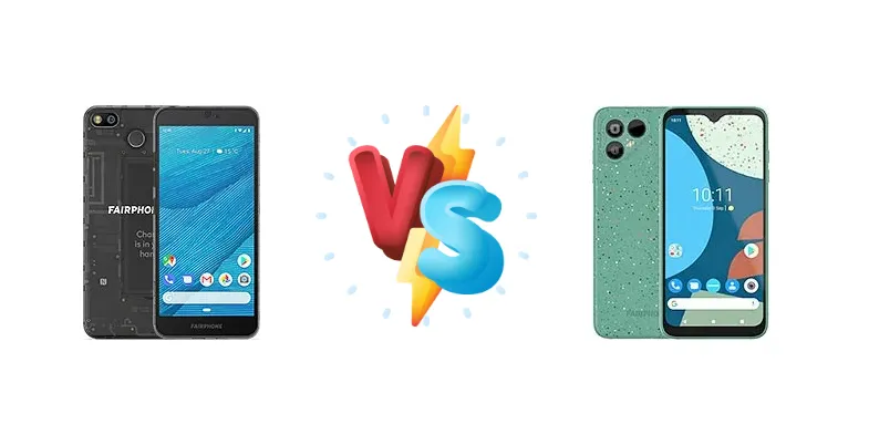 Fairphone 3 vs Fairphone 4