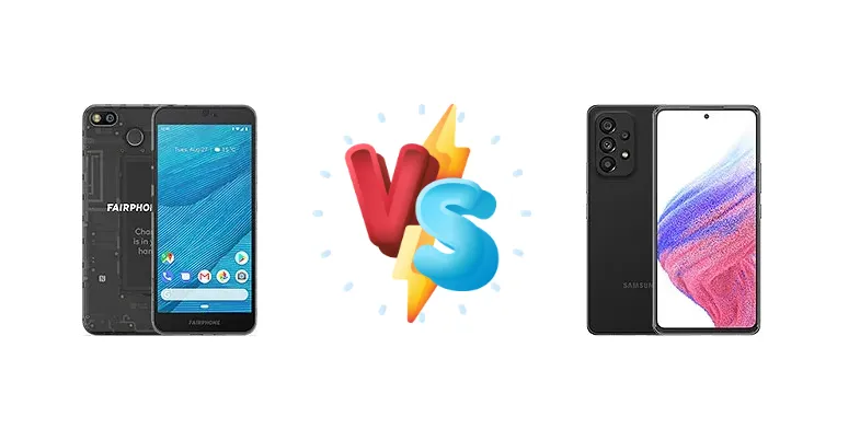 Fairphone 3 vs Samsung Galaxy A53 5G