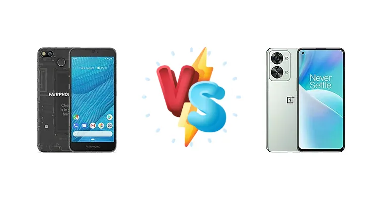 Fairphone 3 vs OnePlus Nord 2T