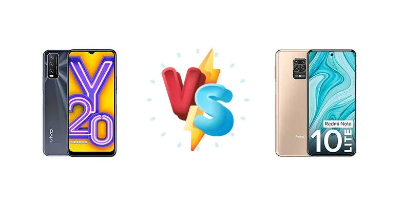 vivo Y20 vs Xiaomi Redmi Note 10 Lite