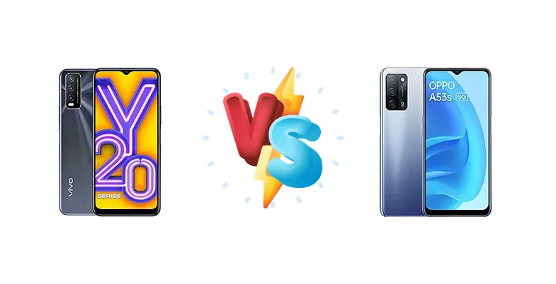 vivo Y20 vs Oppo A53s 5G