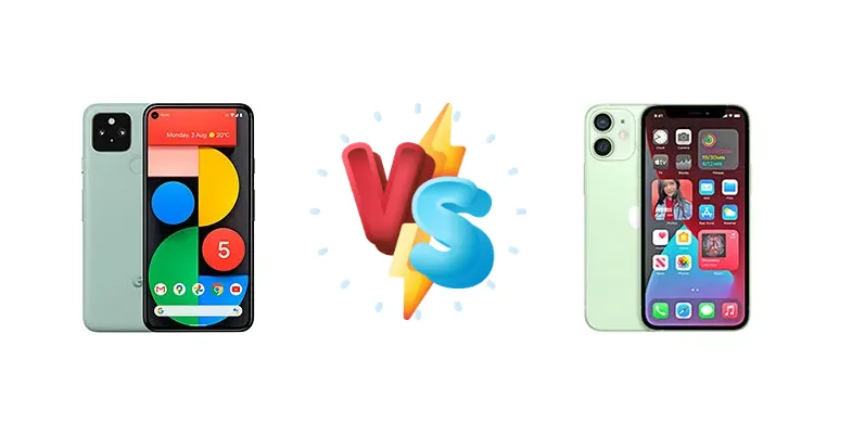 Google Pixel 5 vs Apple iPhone 12 mini