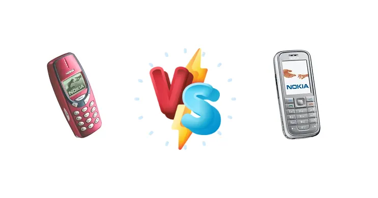 Nokia 3330 vs 6233: Retro Phone Showdown