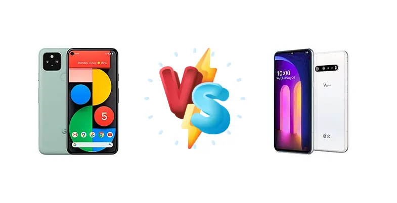Google Pixel 5 vs LG V60 ThinQ 5G UW