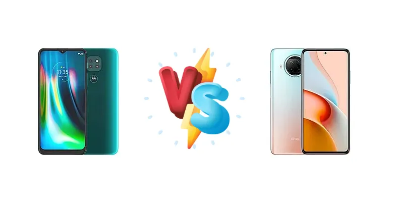 Motorola Moto G9 (India) vs Xiaomi Redmi Note 9 Pro 5G