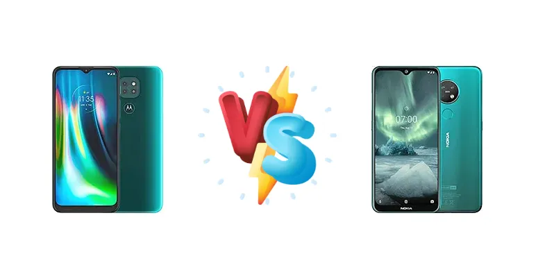Motorola Moto G9 (India) vs Nokia 7.2