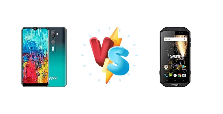 Yezz Art 1 vs Yezz Epic T