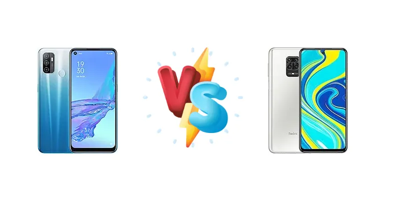 Oppo A53 vs Xiaomi Redmi Note 9S