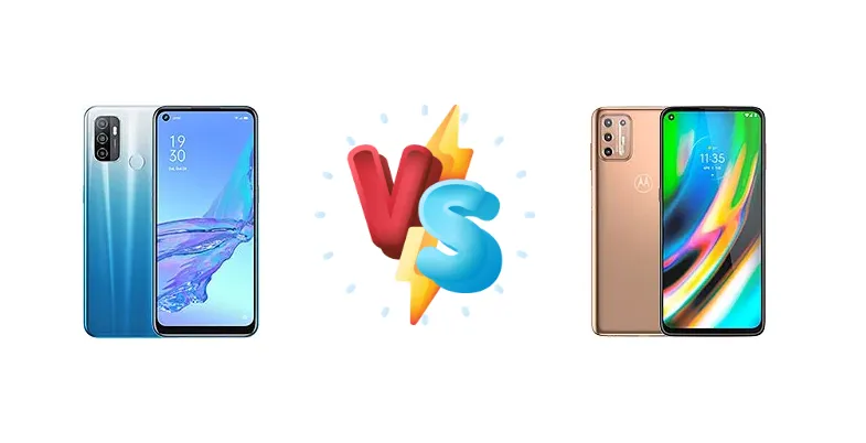 Oppo A53 vs Motorola Moto G9 Plus