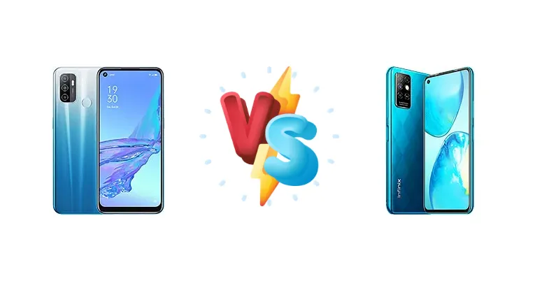 Oppo A53 vs Infinix Note 8i