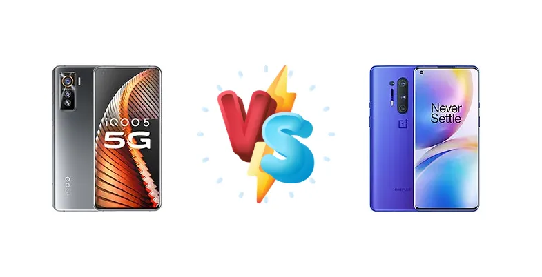 iQOO 5 5G vs OnePlus 8 Pro: Gaming Speed and Wireless Charging Compared