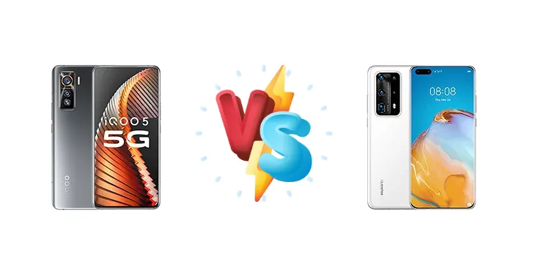 iQOO 5 5G vs Huawei P40 Pro+: Gaming Speed vs. Wireless Charging