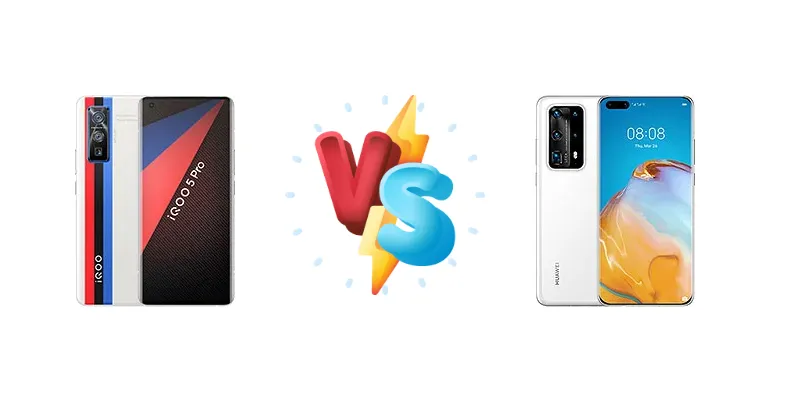 vivo iQOO 5 Pro 5G vs Huawei P40 Pro+