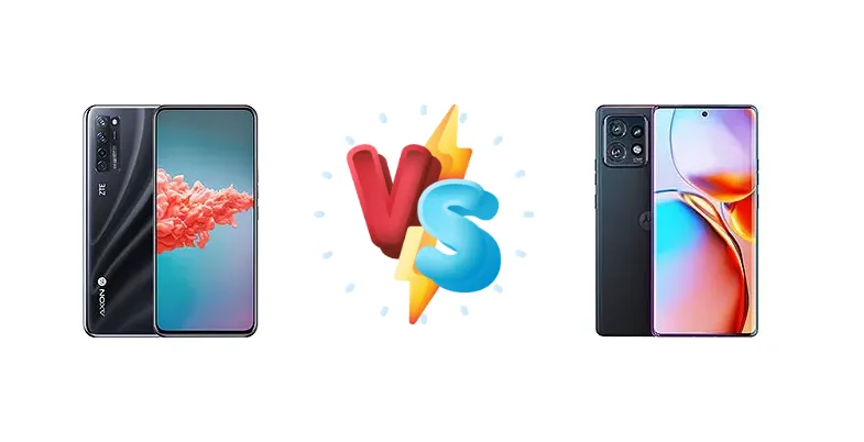 Snapdragon 8 Gen 2 vs. 765G: Motorola Edge+ (2023) and ZTE Axon 20 5G Compared