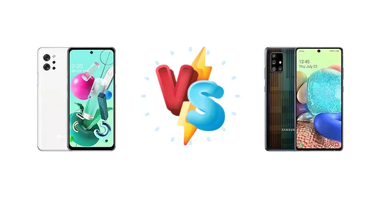 LG Q92 5G vs Samsung Galaxy A71 5G UW
