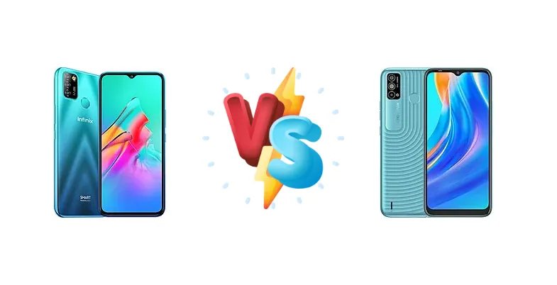 Infinix Smart 5 vs Tecno Spark Go 2021
