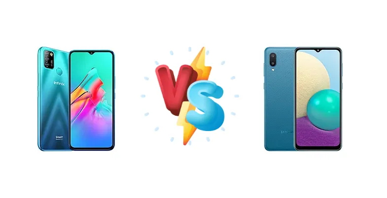 Infinix Smart 5 vs Samsung Galaxy A02