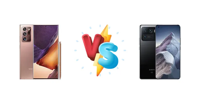 Samsung Galaxy Note20 Ultra vs Xiaomi Mi 11 Ultra
