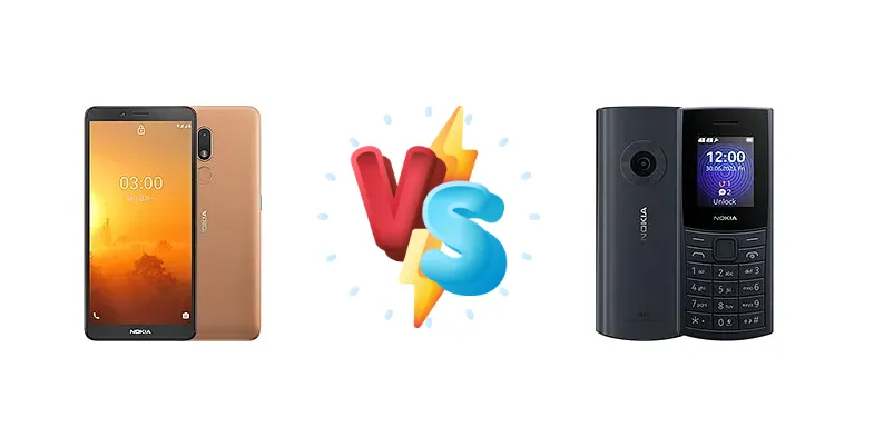 Nokia C3 vs Nokia 110 4G 2nd Edition