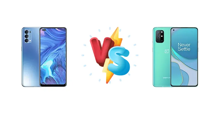 Oppo Reno4 vs OnePlus 8T+ 5G