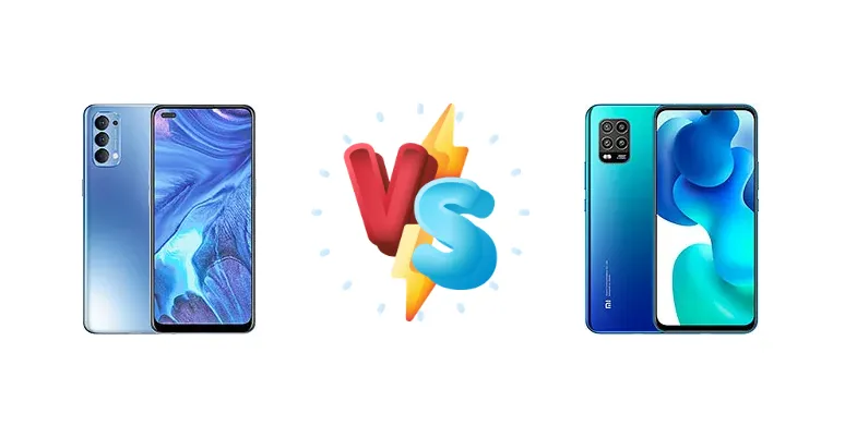 Oppo Reno4 vs Xiaomi Mi 10 Lite 5G