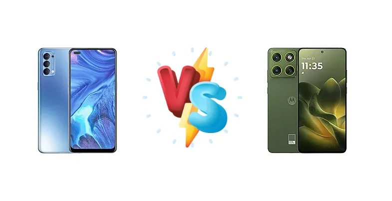 Oppo Reno4 vs Motorola Edge 70