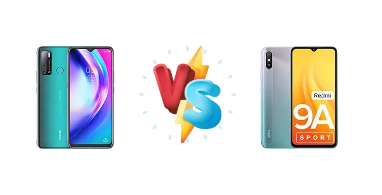 Tecno Pouvoir 4 vs Xiaomi Redmi 9A Sport