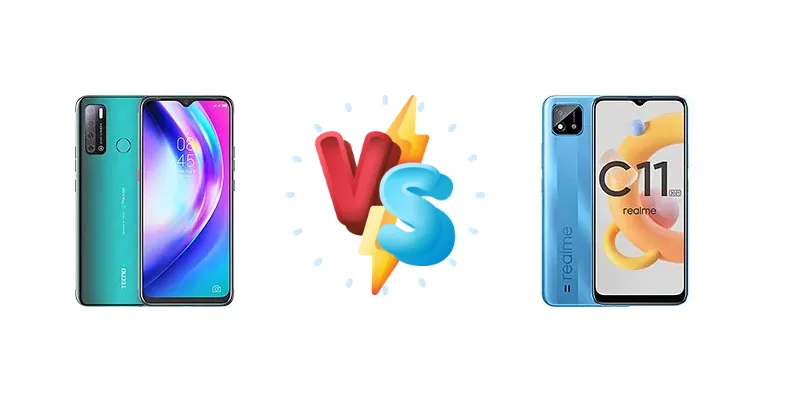 Tecno Pouvoir 4 vs Realme C11 (2021)