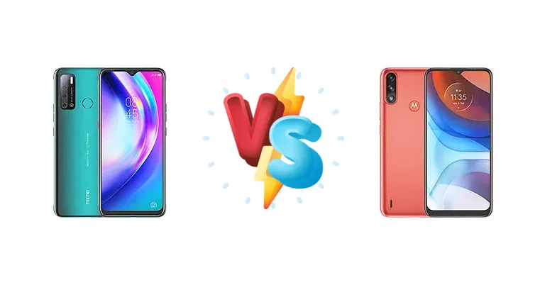 Tecno Pouvoir 4 vs Motorola Moto E7i Power