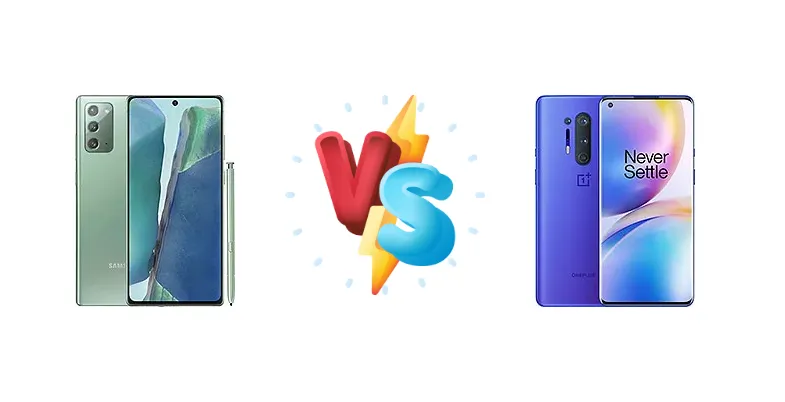 Samsung Galaxy Note20 vs OnePlus 8 Pro