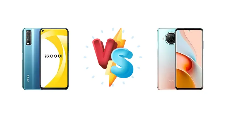vivo iQOO U1 vs Xiaomi Redmi Note 9 Pro 5G