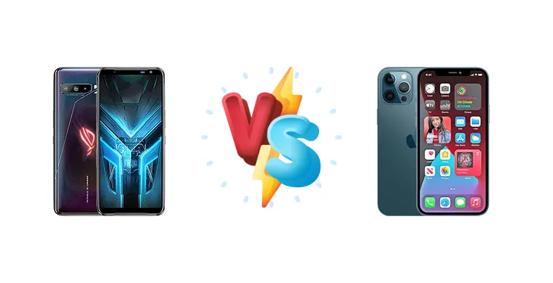 Asus ROG Phone 3 Strix vs Apple iPhone 12 Pro Max