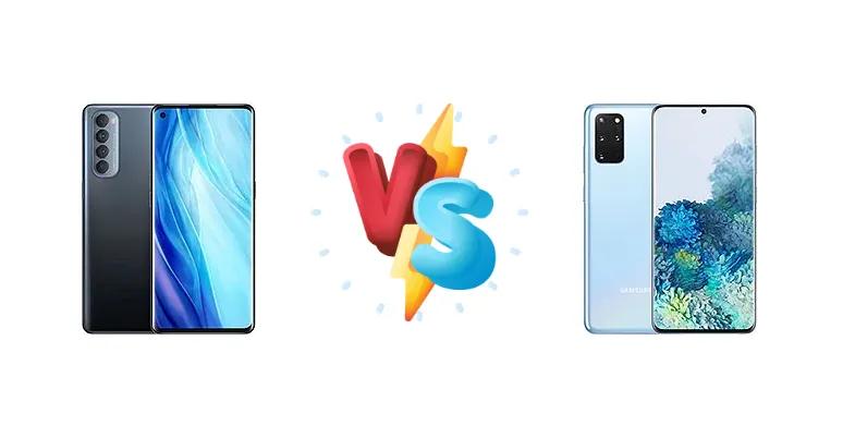 Oppo Reno4 Pro vs Samsung Galaxy S20+ 5G