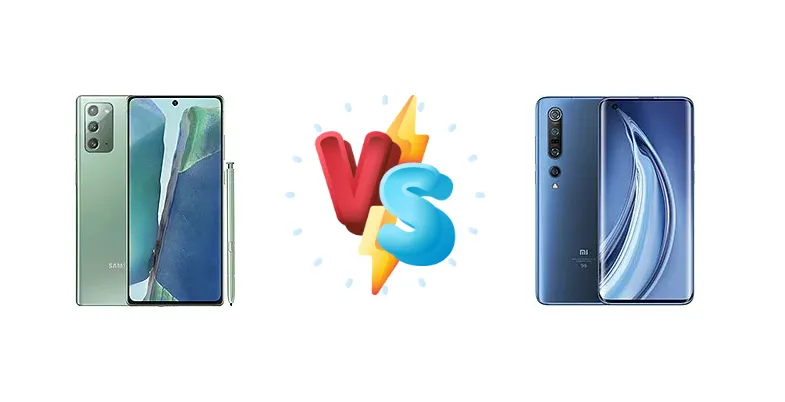Samsung Galaxy Note20 5G vs Xiaomi Mi 10 Pro 5G