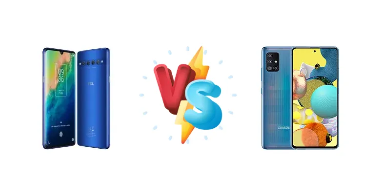 Snapdragon Showdown: TCL 10 Plus vs. Samsung Galaxy A51 5G UW - Which Mid-Range Reigns?