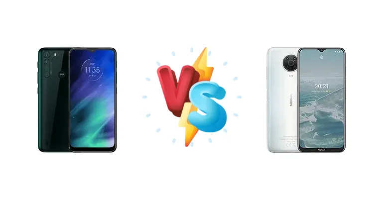 Motorola One Fusion vs Nokia G20