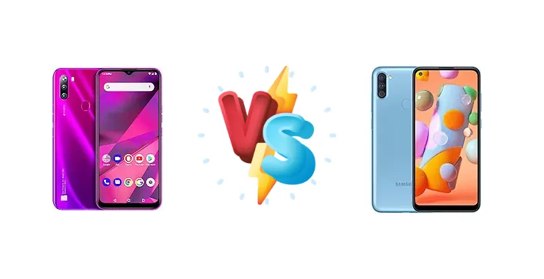 BLU G90 vs Samsung Galaxy A11