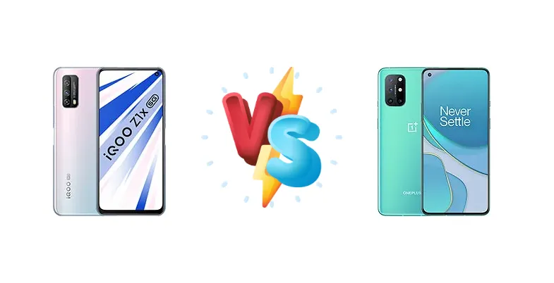 vivo iQOO Z1x vs OnePlus 8T