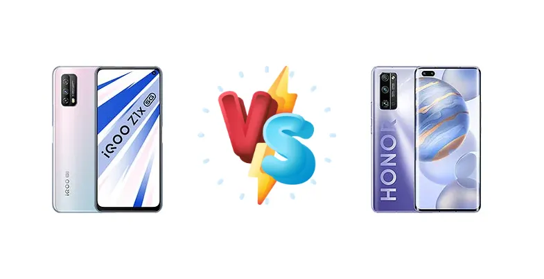 vivo iQOO Z1x vs Honor 30 Pro+