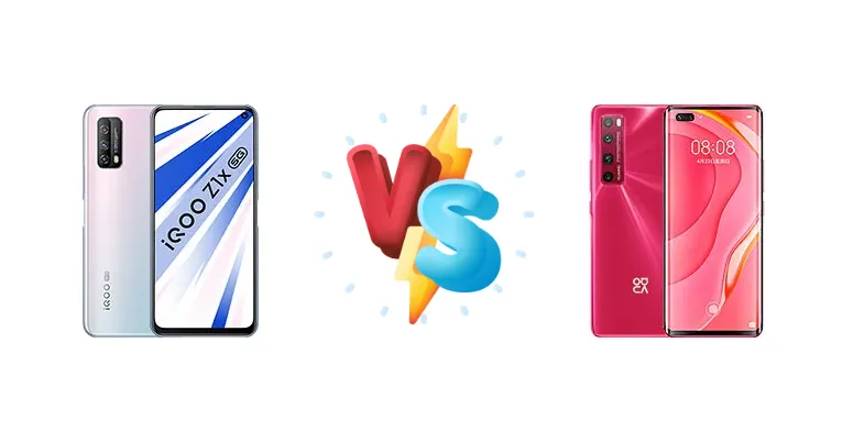 vivo iQOO Z1x vs Huawei nova 7 Pro 5G