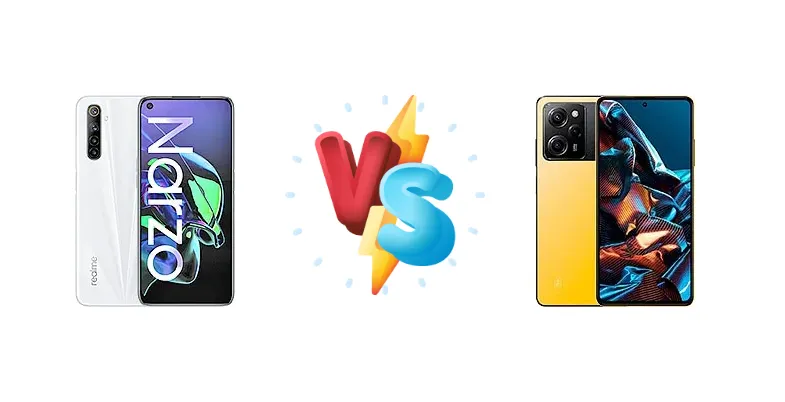 Realme Narzo vs Xiaomi Poco X5 Pro