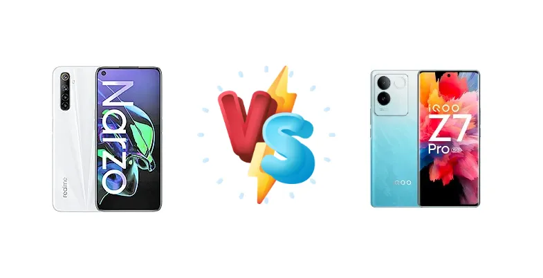 Realme Narzo vs vivo iQOO Z7 Pro