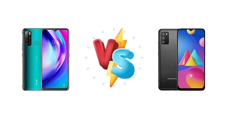 Tecno Spark Power 2 vs Samsung Galaxy M02s