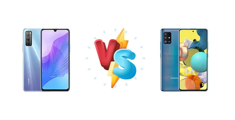 Huawei Enjoy 20 Pro vs Samsung Galaxy A51 5G UW