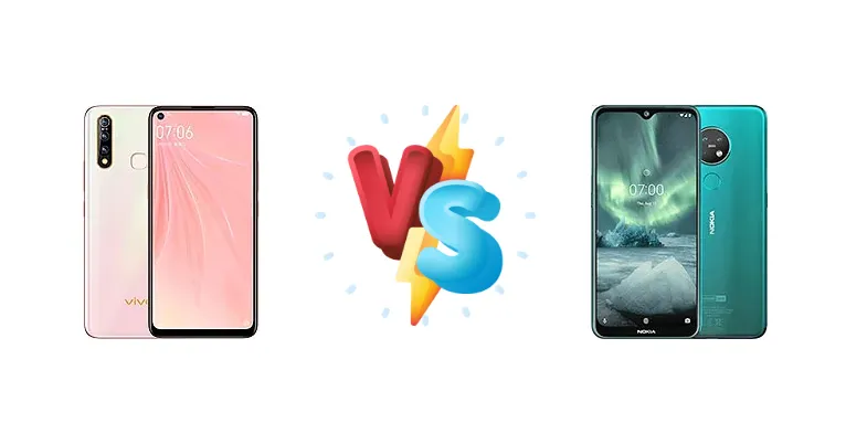 vivo Z5x (2020) vs Nokia 7.2