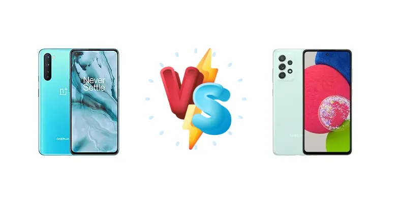 OnePlus Nord vs Samsung Galaxy A52s 5G