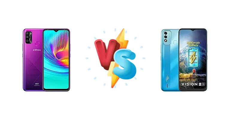 Infinix Hot 9 Play vs itel Vision 2S