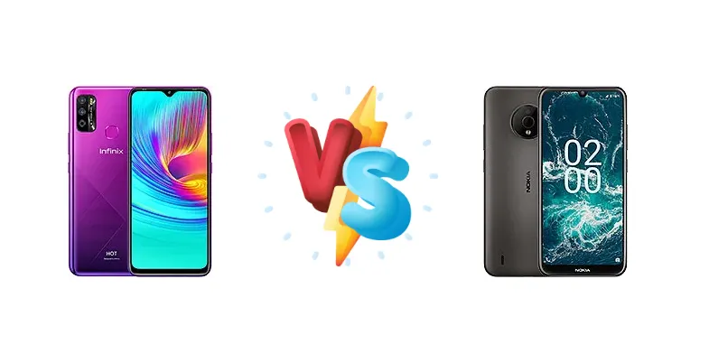 Infinix Hot 9 Play vs Nokia C200