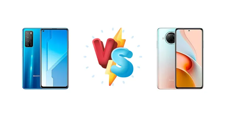 Honor Play4 vs Xiaomi Redmi Note 9 Pro 5G