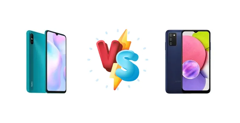 Xiaomi Redmi 9A vs Samsung Galaxy A03s
